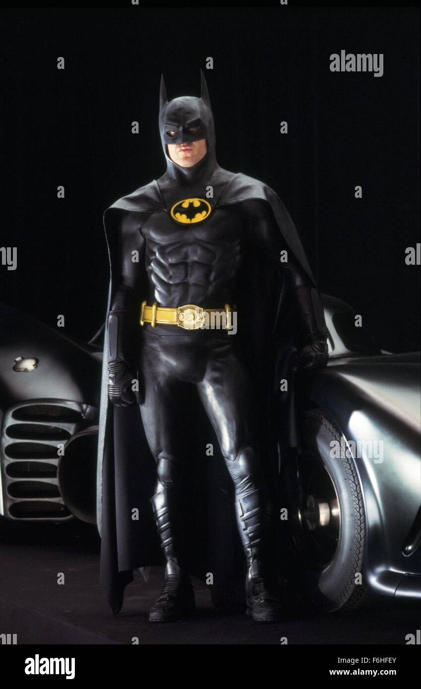 1989, il titolo del film: Batman, Direttore: Tim Burton, nella foto: Tim  Burton, abbigliamento, costume. (Credito Immagine: SNAP Foto stock - Alamy