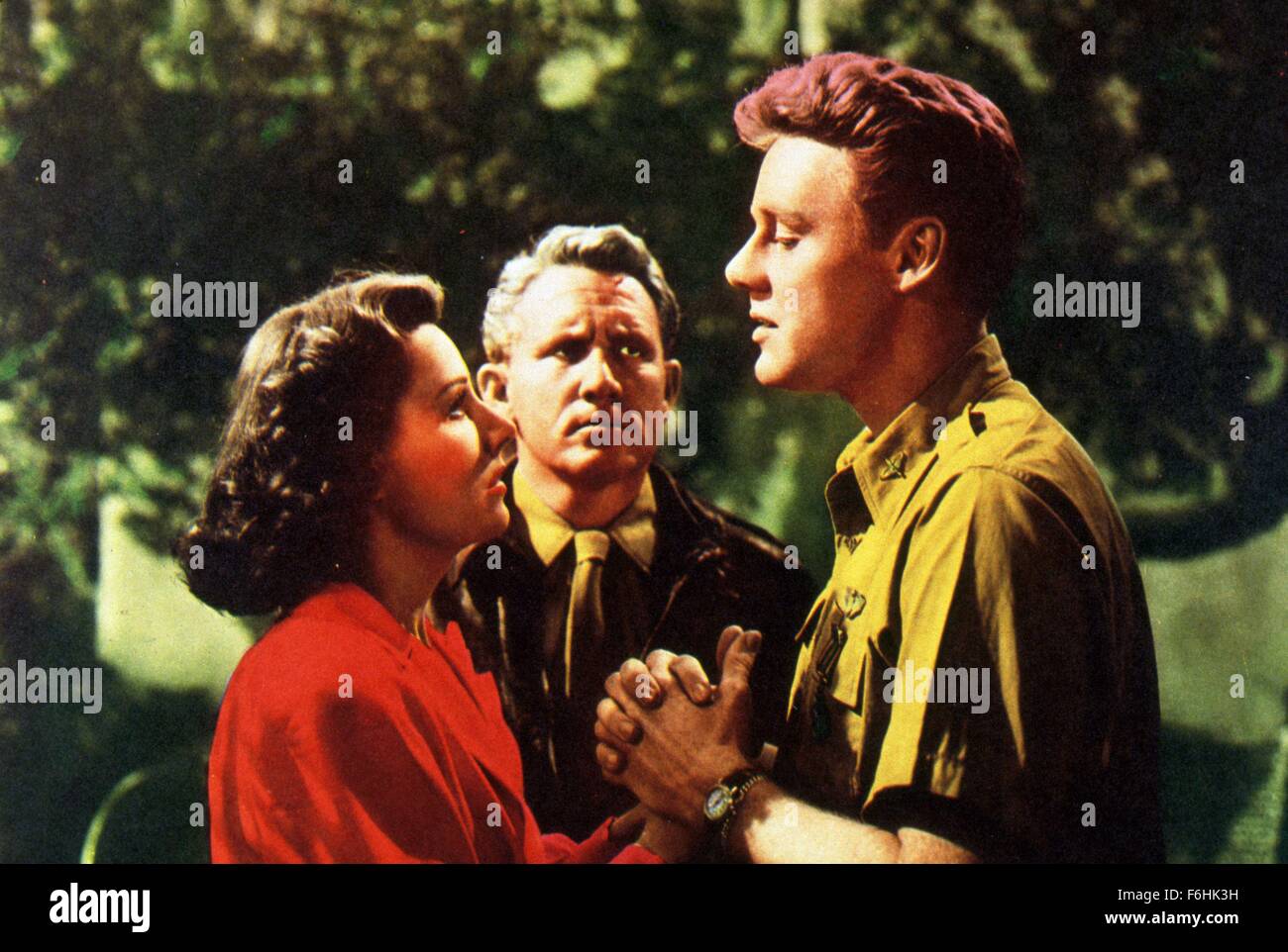 1943, il titolo del film: ragazzo di nome Joe, Direttore: Victor Fleming, Studio: MGM, nella foto: Irene Dunne, Victor Fleming, VAN JOHNSON. (Credito Immagine: SNAP) Foto Stock