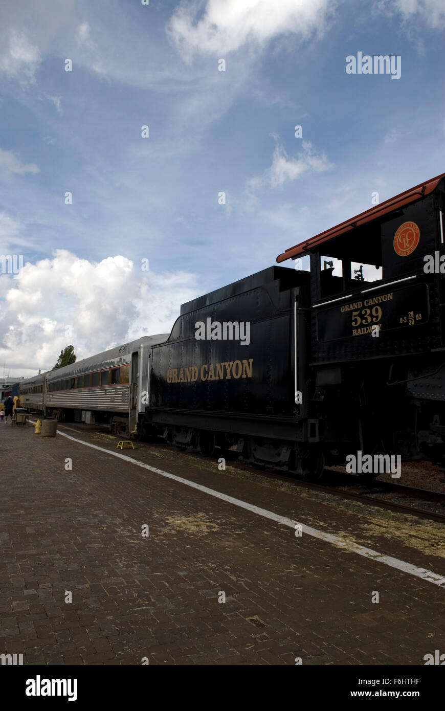 Grand Canyon Railway Williams Arizona USA Foto Stock
