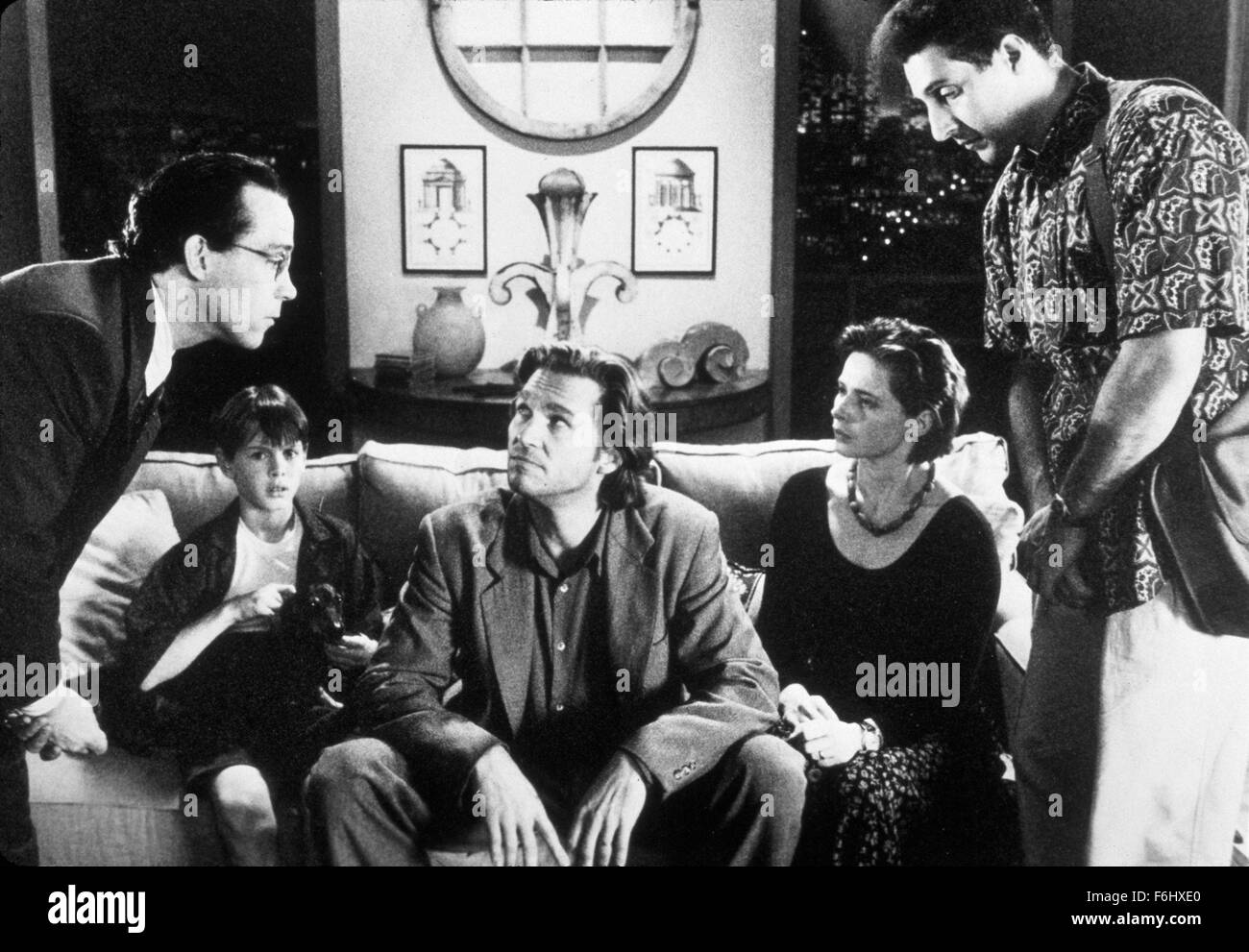 1993, il titolo del film: intrepido, Studio: WARNER, nella foto: Jeff Bridges, Tom Hulce, Isabella Rossellini, John Turturro. (Credito Immagine: SNAP) Foto Stock