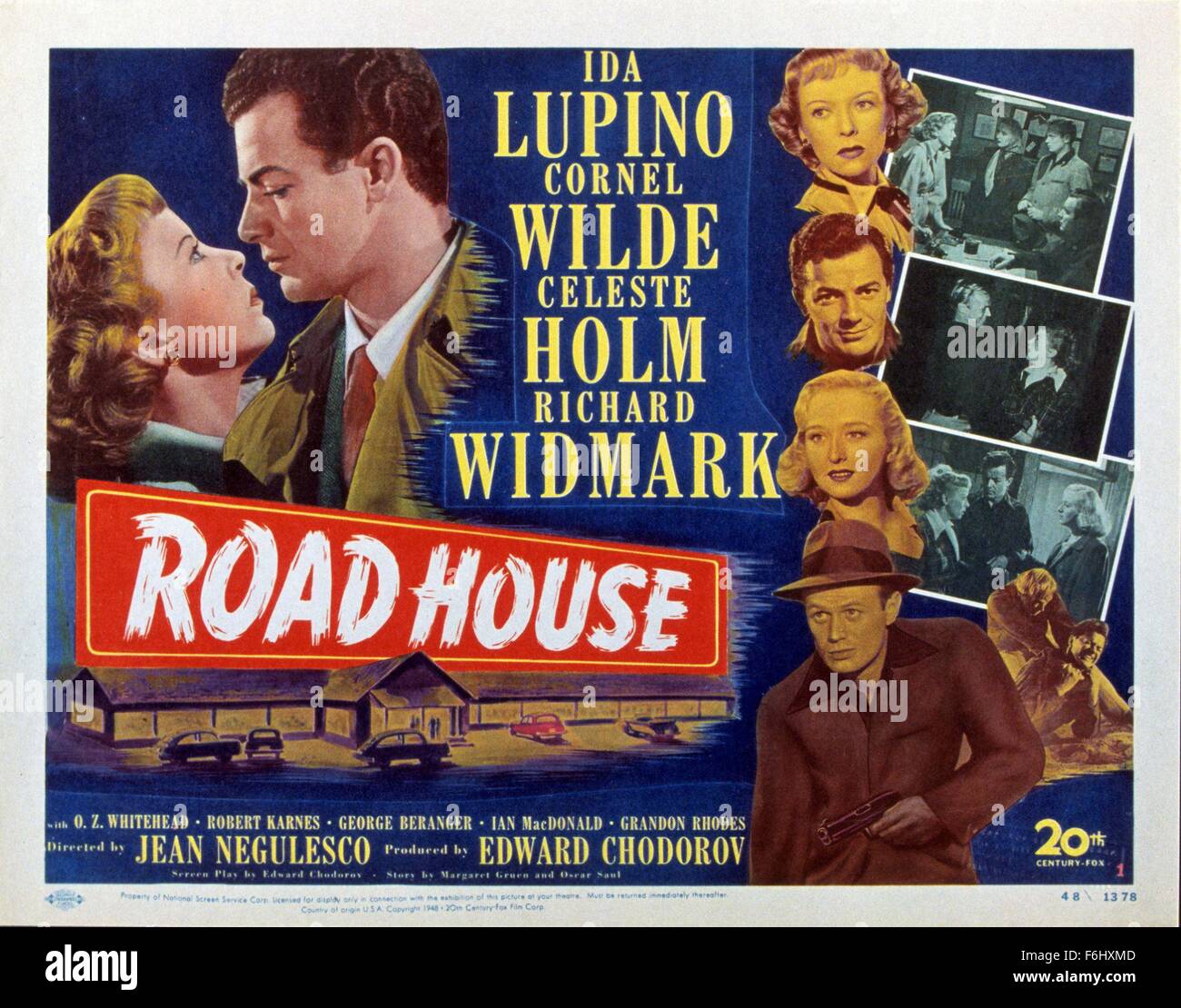 1948, il titolo del film: strada HOUSE, Direttore: JEAN NEGULESCO, Studio: volpe, nella foto: ENSEMBLE. (Credito Immagine: SNAP) Foto Stock