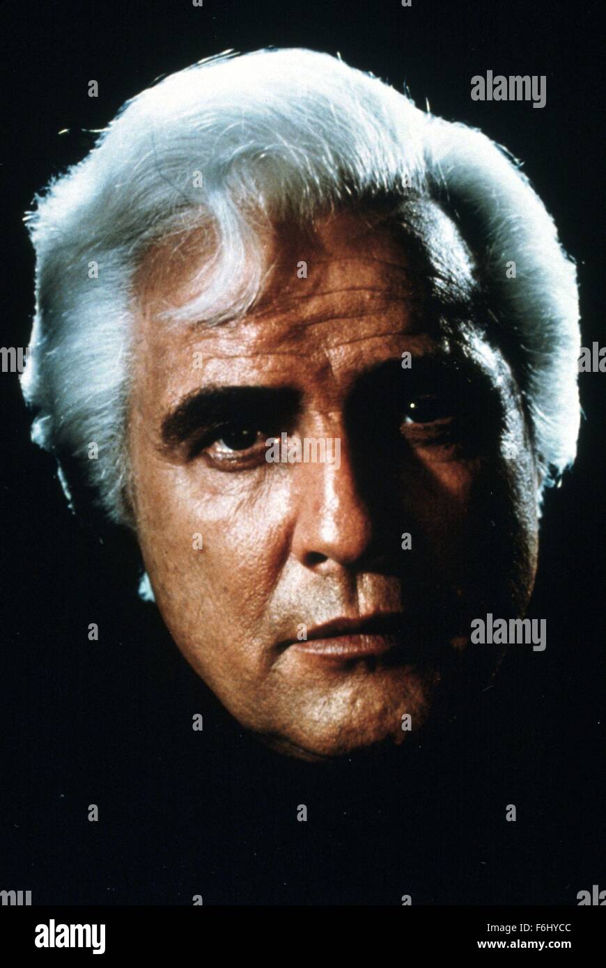 1978, il titolo del film: Superman, Direttore: Richard Donner, nella foto: Marlon Brando. Foto Stock