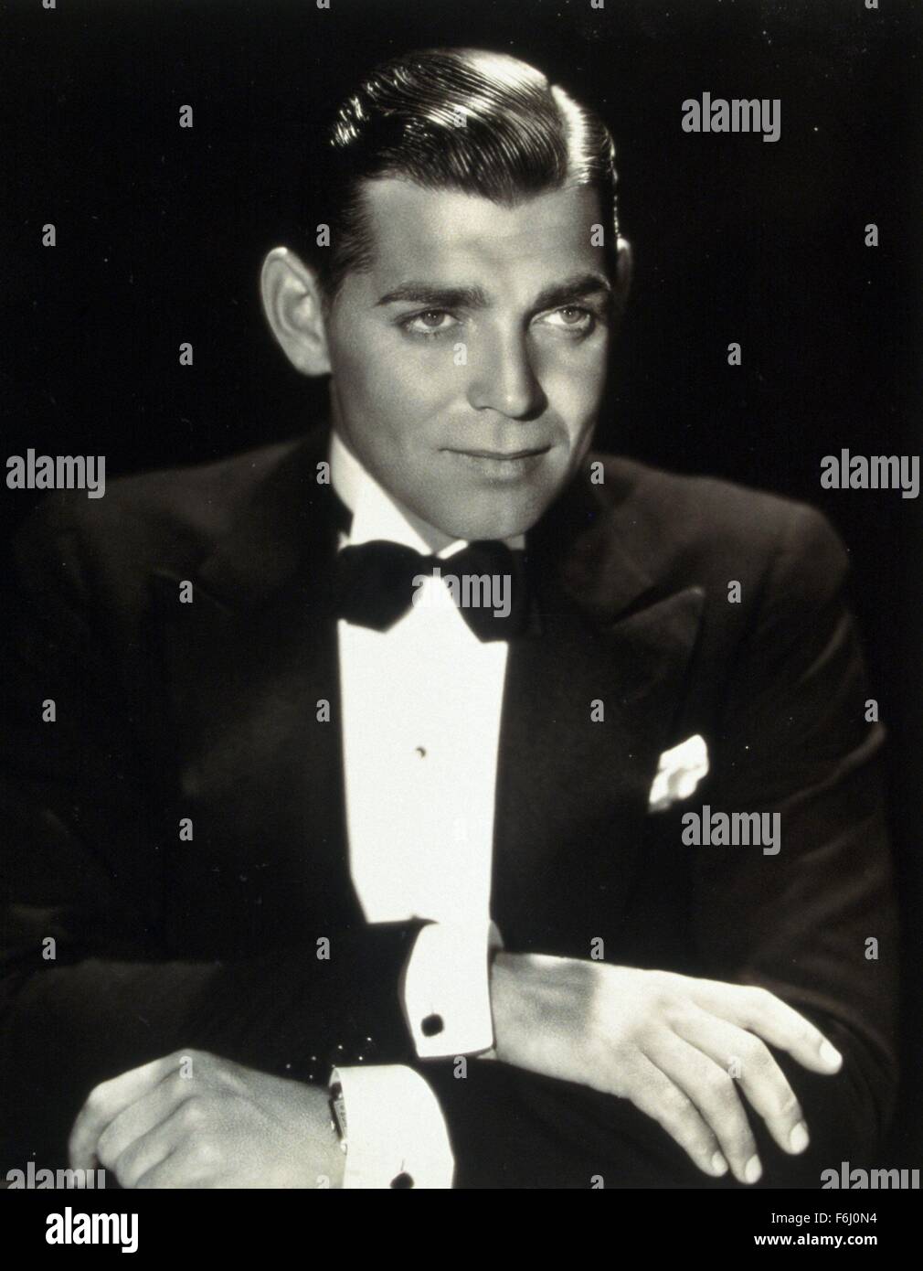 1932, il titolo del film: nessun uomo della sua propria, Direttore: WESLEY RUGGLES, Studio: Paramount, nella foto: Clark Gable. (Credito Immagine: SNAP) Foto Stock