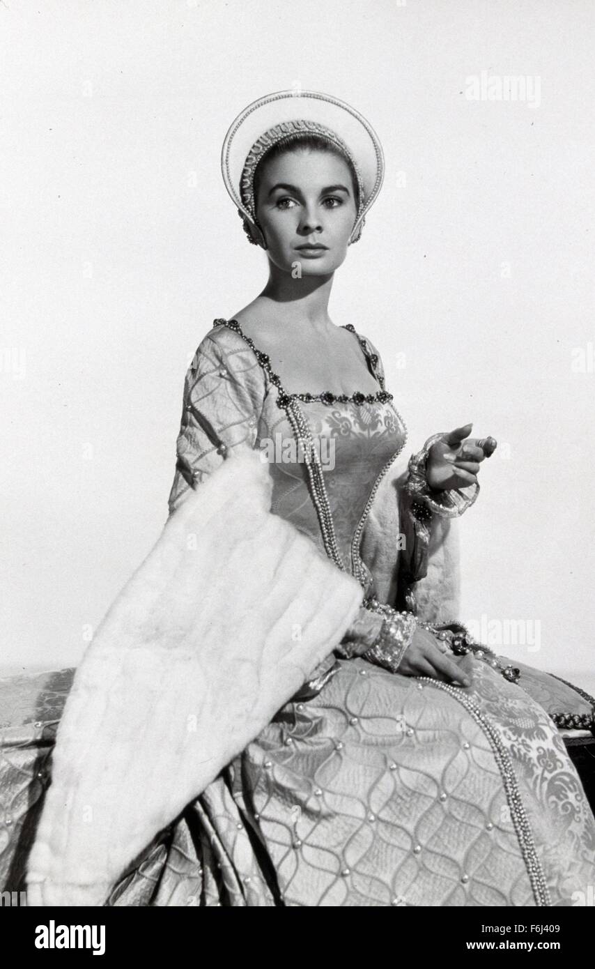 1953, il titolo del film: giovane BESS, Direttore: GEORGE SIDNEY, Studio: MGM, nella foto: carattere, Elizabeth I: Regina d Inghilterra, GEORGE SIDNEY. (Credito Immagine: SNAP) Foto Stock