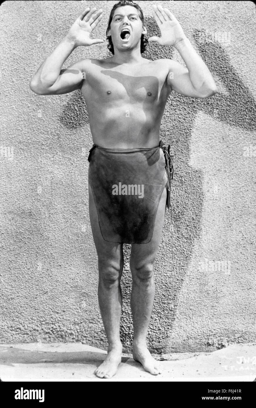 1943, il titolo del film: TARZAN trionfi, nella foto: carattere, Tarzan. (Credito Immagine: SNAP) Foto Stock