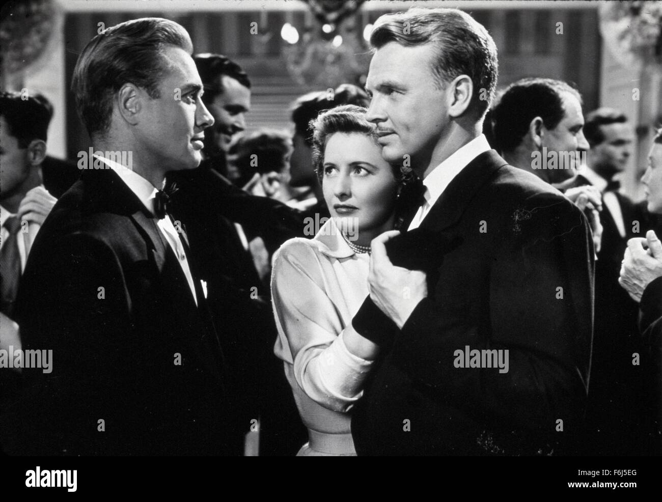 1950, il titolo del film: nessun uomo della sua propria, Direttore: MITCHELL LEISEN, Studio: Paramount, nella foto: LYLE BETTGER, dramma, identità (FALSE), MITCHELL LEISEN, John Lund. (Credito Immagine: SNAP) Foto Stock