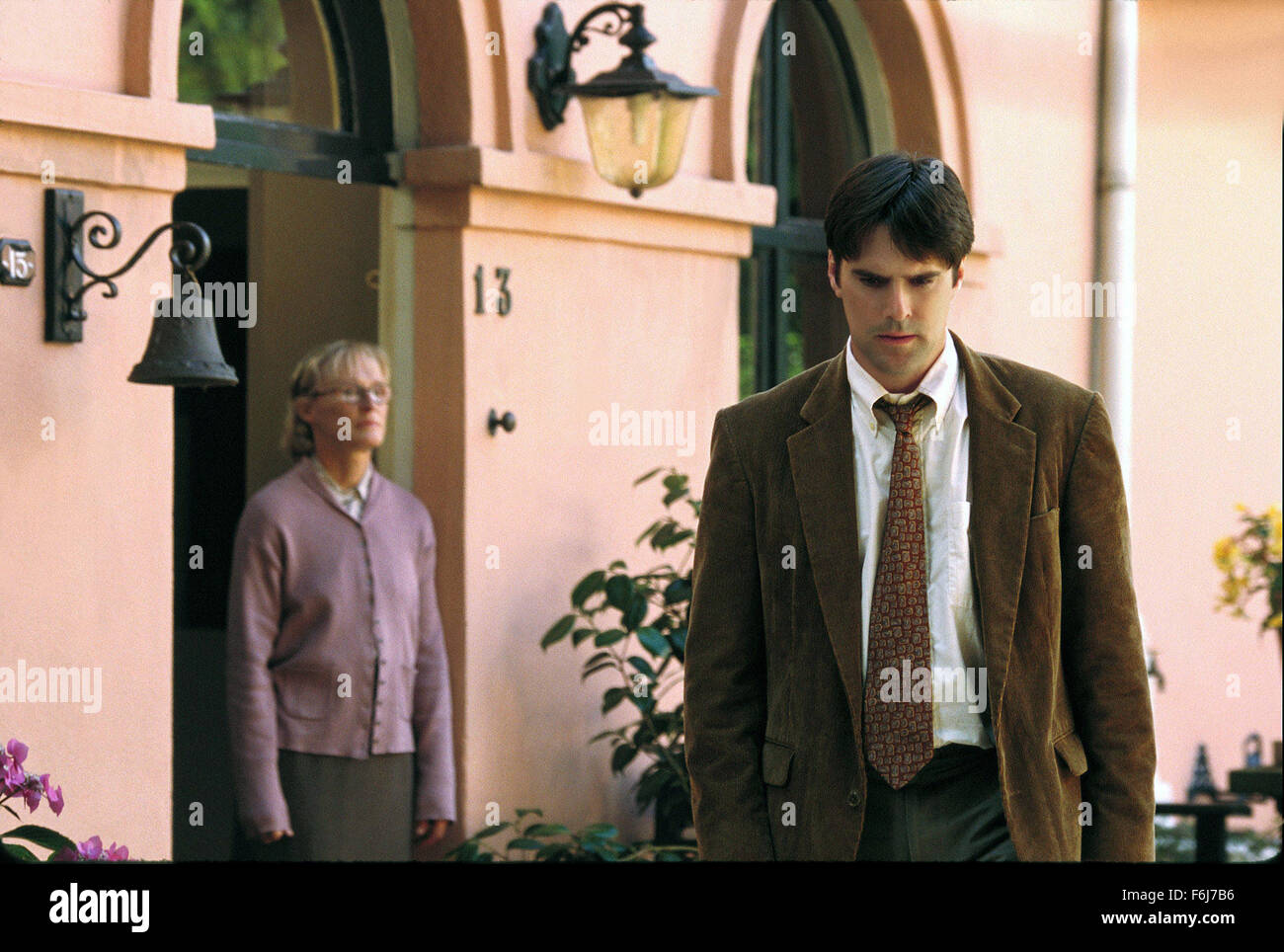 Feb 03, 2003; Hollywood, CA, Stati Uniti d'America; Glenn Close come Cornelia Englebrecht E THOMAS GIBSON come Richard nel dramma ''spazzola con destino" diretto da Brent Shields. Foto Stock