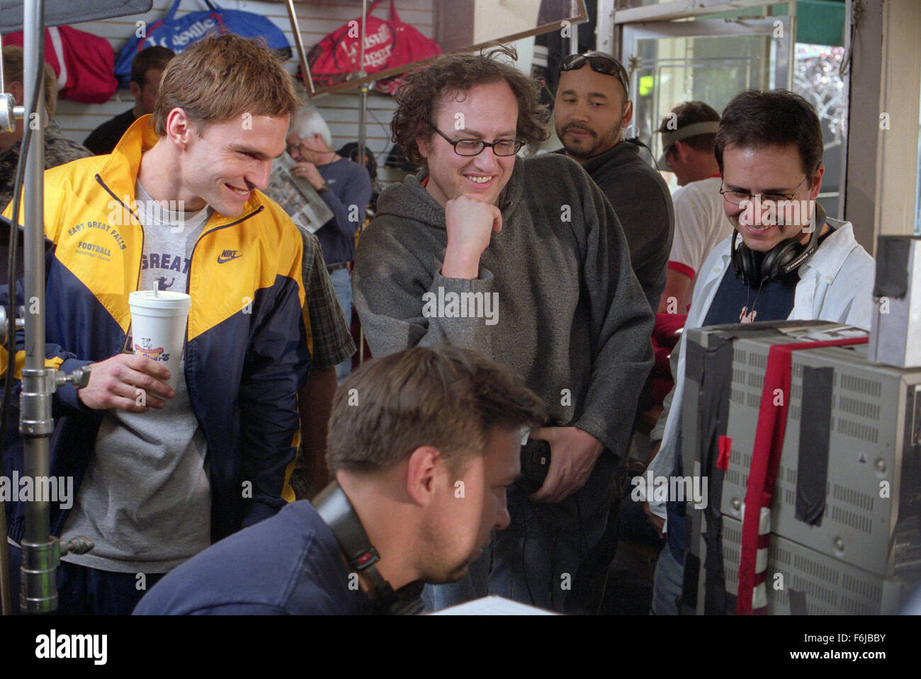 Data di rilascio: 24 luglio 2003. Il titolo del filmato: American Wedding. STUDIO: Universal Studios. Trama: il terzo film in American Pie serie trattative con il matrimonio di Jim e Michelle e raccogliere le loro famiglie e i loro amici, tra cui Jim's vecchi amici di alta scuola e della Michelle sorellina. Nella foto: il Seann William Scott come Steve Stifler. Foto Stock