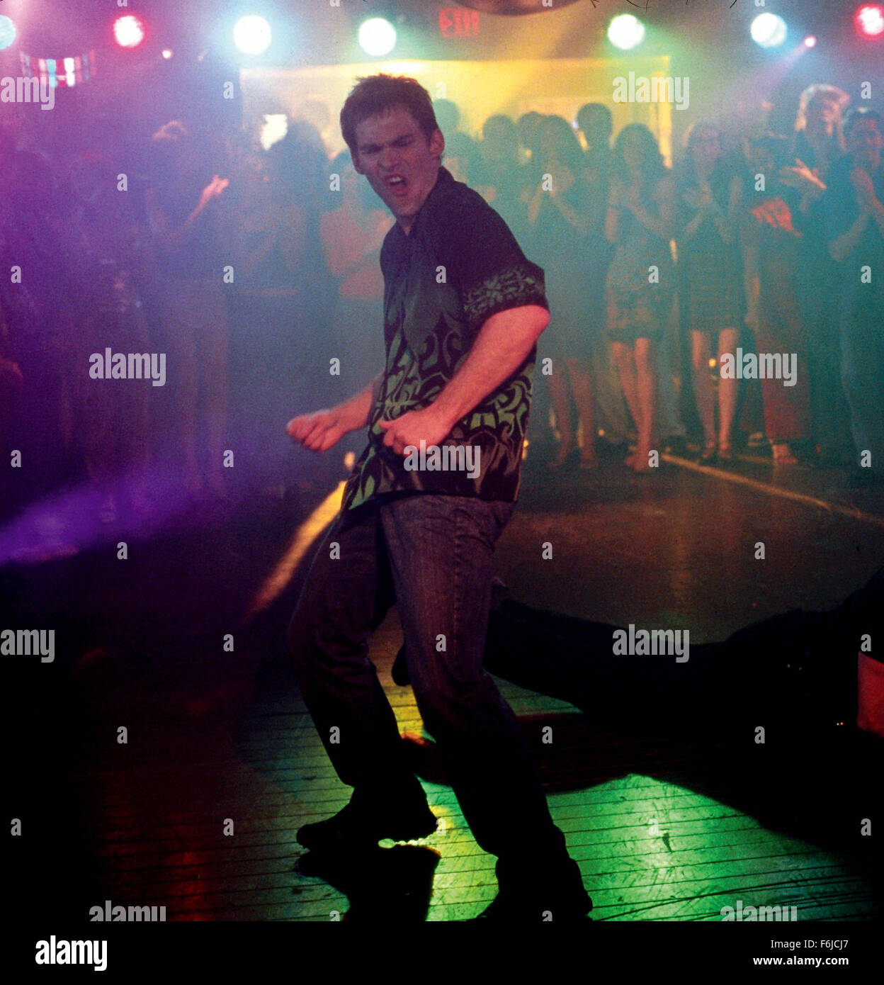 Data di rilascio: 24 luglio 2003. Il titolo del filmato: American Wedding. STUDIO: Universal Studios. Trama: il terzo film in American Pie serie trattative con il matrimonio di Jim e Michelle e raccogliere le loro famiglie e i loro amici, tra cui Jim's vecchi amici di alta scuola e della Michelle sorellina. Nella foto: il Seann William Scott come Steve Stifler. Foto Stock