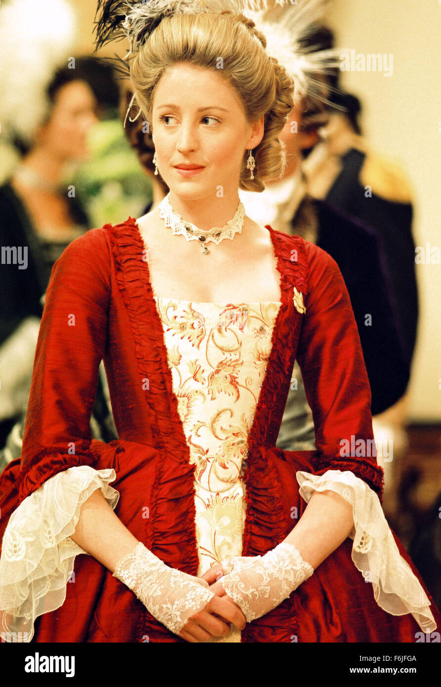 Dic 08, 2003; Hollywood, CA, Stati Uniti d'America; FLORA MONTGOMERY come Peggy Shippen nel dramma Benedetto Foto Stock