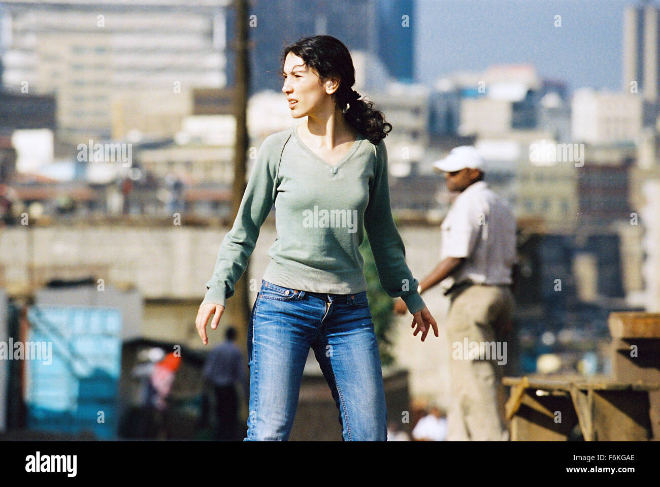 Data di rilascio: Settembre 26, 2006. Il titolo del filmato: Winterreise. STUDIO: Bayerischer Rundfunk. Trama: la storia di Franz Brenninger (Bierbichler), che da sempre ha soppresso il suo desiderio di essere un cantante fino a tardi nella vita, quando sul suo ultimo viaggio, si riscopre la sua passione. Nella foto: SIBEL KEKILLI come Leyla. Foto Stock