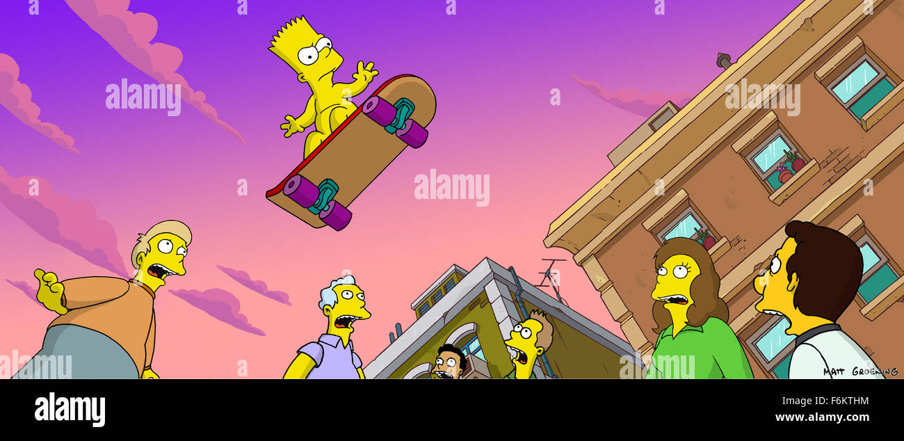 Data di rilascio: 27 luglio 2007. Il titolo del filmato: I Simpson - Il  film - STUDIO: Akom Production Company illustrazione originale da: Matt  Groening. Trama: Dopo Homer inquina accidentalmente la città