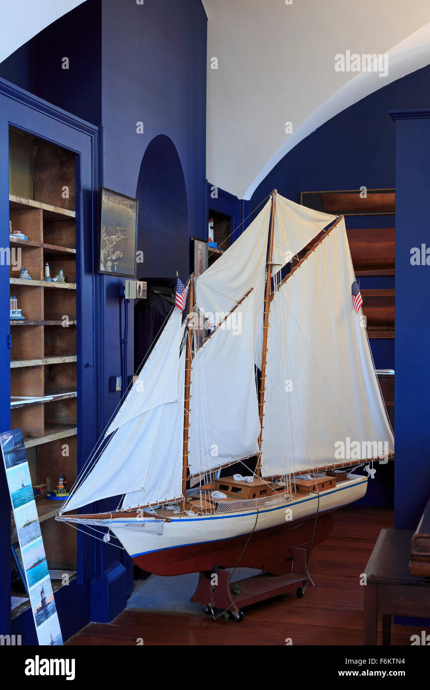 Custom House Maritime Museum di New London, Connecticut, Stati Uniti d'America Foto Stock