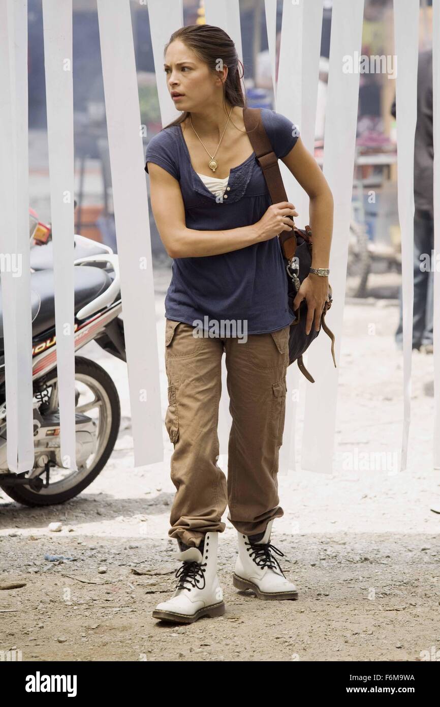 Data di rilascio: 27 febbraio 2009. Titolo: Street Fighter: la leggenda di Chun-Li. STUDIO: Legend Films. Trama: Basato sul popolare del video gioco franchising, combattente donna Chun Li si imbarca in un'avventura per la giustizia. Nella foto: Kristin Kreuk come Chun-Li. Foto Stock