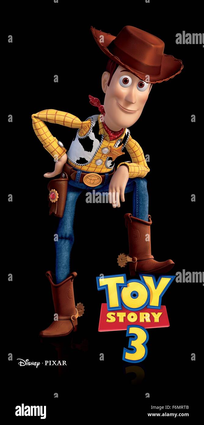 Data di rilascio: giugno 18, 2010 il titolo del filmato: Toy Story 3 STUDIO: Disney Pixar direttore: Lee Unkrich trama: Woody, Buzz e il resto di loro toy-box amici sono oggetto di dumping in un giorno-centro di cura dopo il loro proprietario, Andy, parta per il college nella foto: Woody (credito Immagine: c Disney Pixar/Entertainment Immagini) Foto Stock