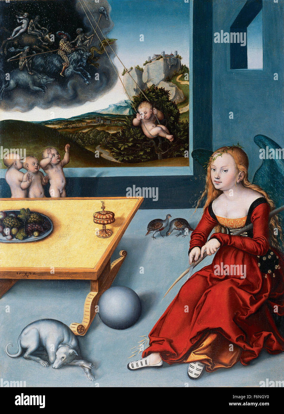 Lucas Cranach il Vecchio - Die Melanch Foto Stock