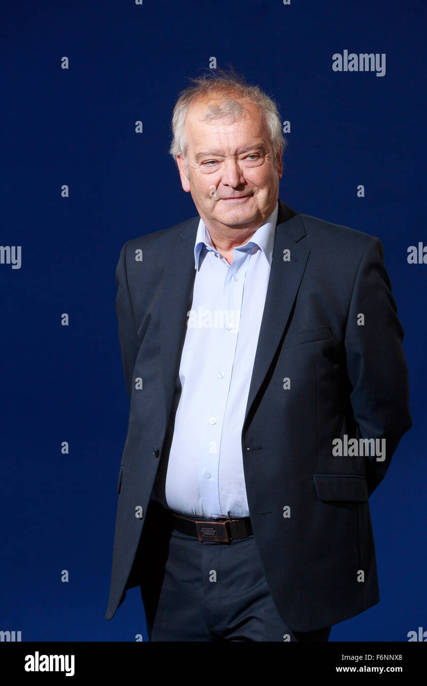 Edinburgh International Book Festival 2013 ritratto di Tom Devine a Charlotte Square Garden Pic da pak@ Mera Foto Stock