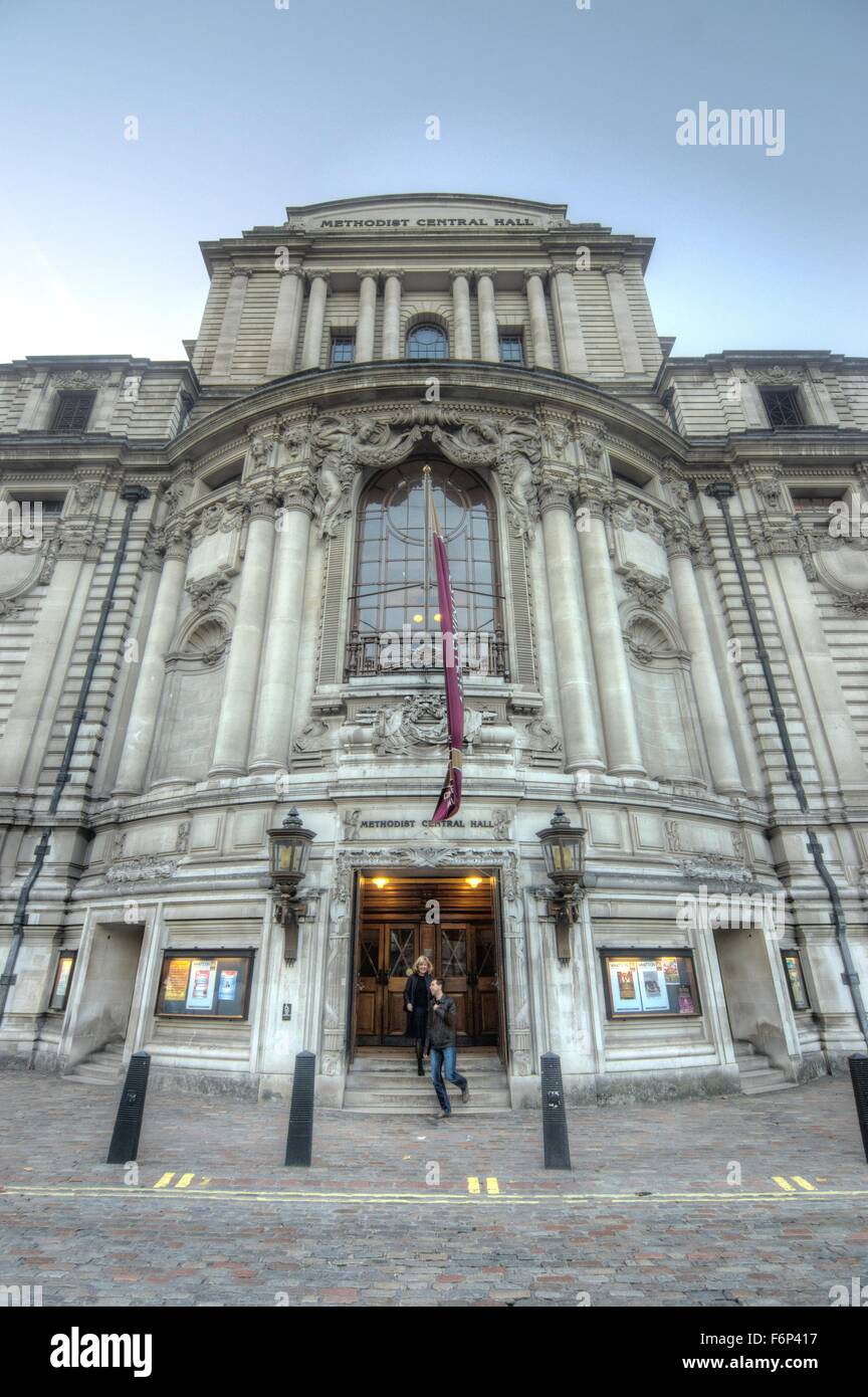 I Metodisti Central Hall di Londra Foto Stock