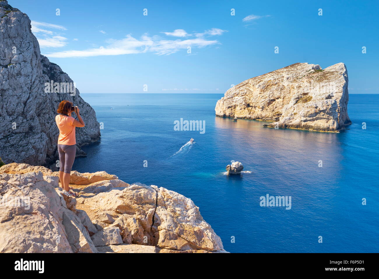 Porto Conte Parco Nazionale, Alghero, Sardegna, Italia Foto Stock