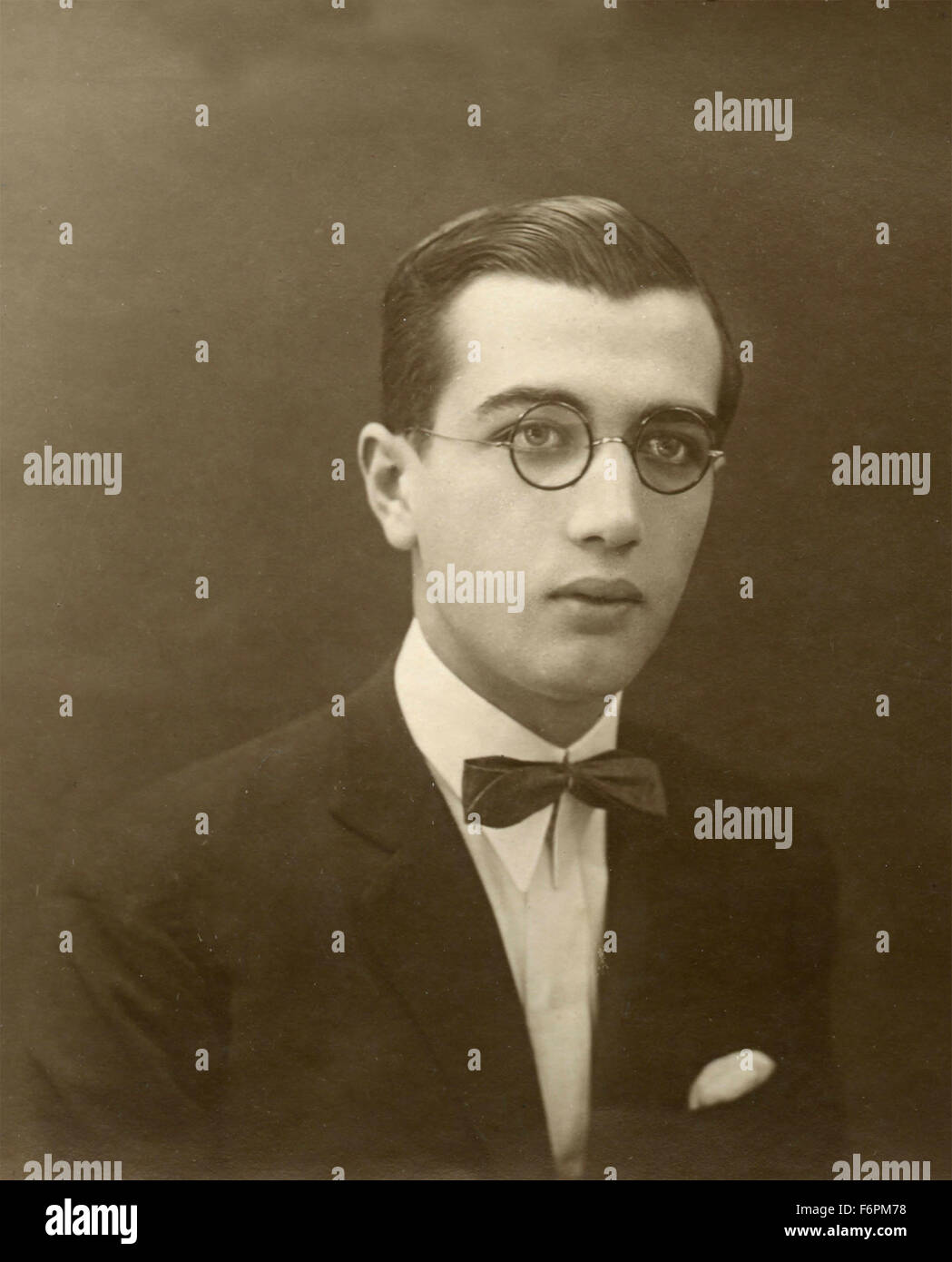 Ritratto di un giovane uomo, italiano Foto Stock
