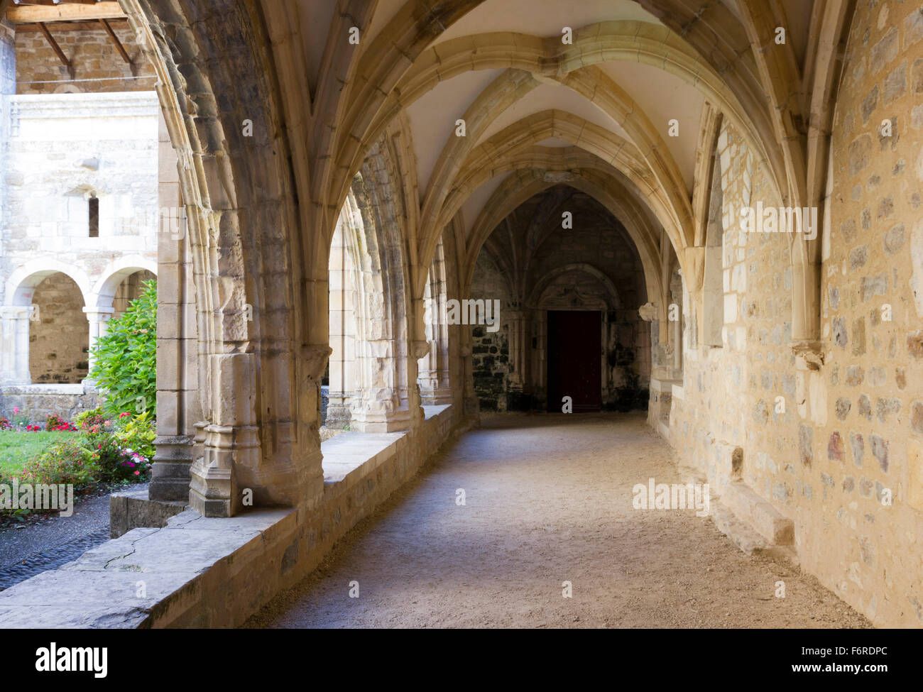 L'Eglise Saint-Pierre, Carennac, Dordogna Foto Stock