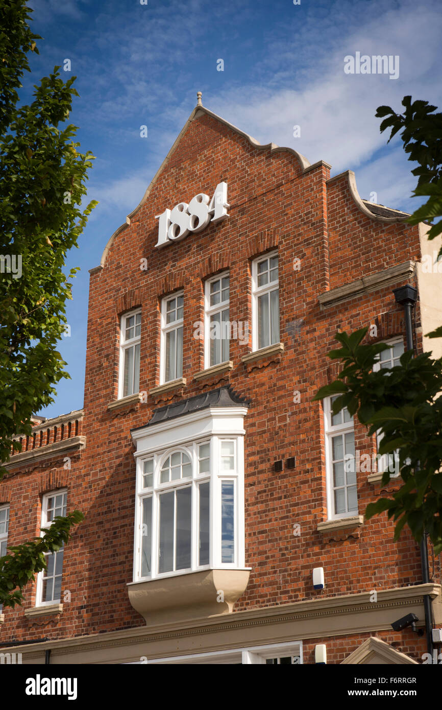 Regno Unito, Inghilterra, nello Yorkshire, Hull, Princes Dock Road, 1884 Dock Street cucina ristorante nel vecchio edificio di banchina Foto Stock
