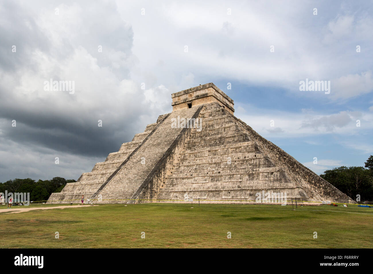 Rovine Maya a Chichen Itza, la penisola dello Yucatan, Messico Foto Stock