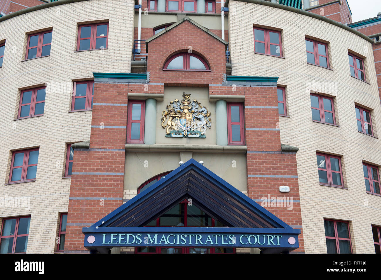 Leeds Magistrates Court Leeds West Yorkshire Foto Stock