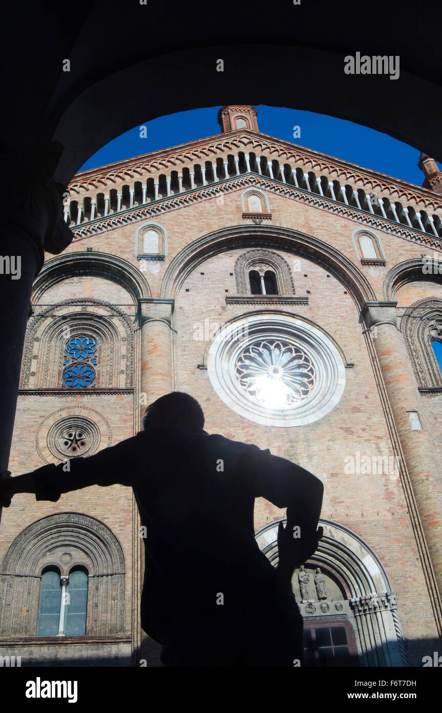 L'Italia, Lombardia, Crema, la Cattedrale Foto Stock