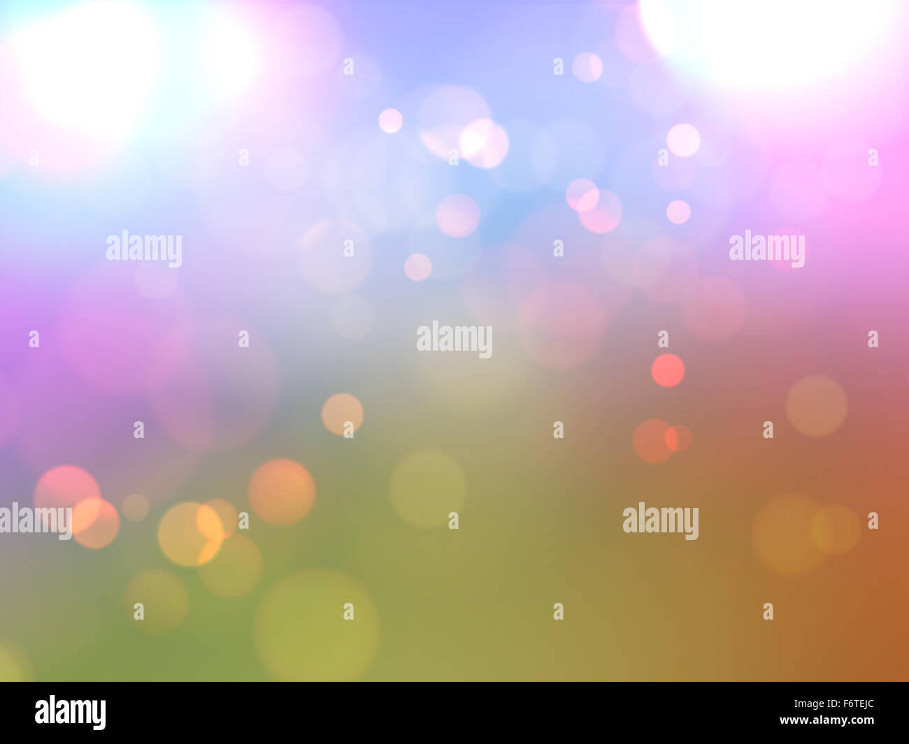Abstract bokeh sfondo luci Foto Stock