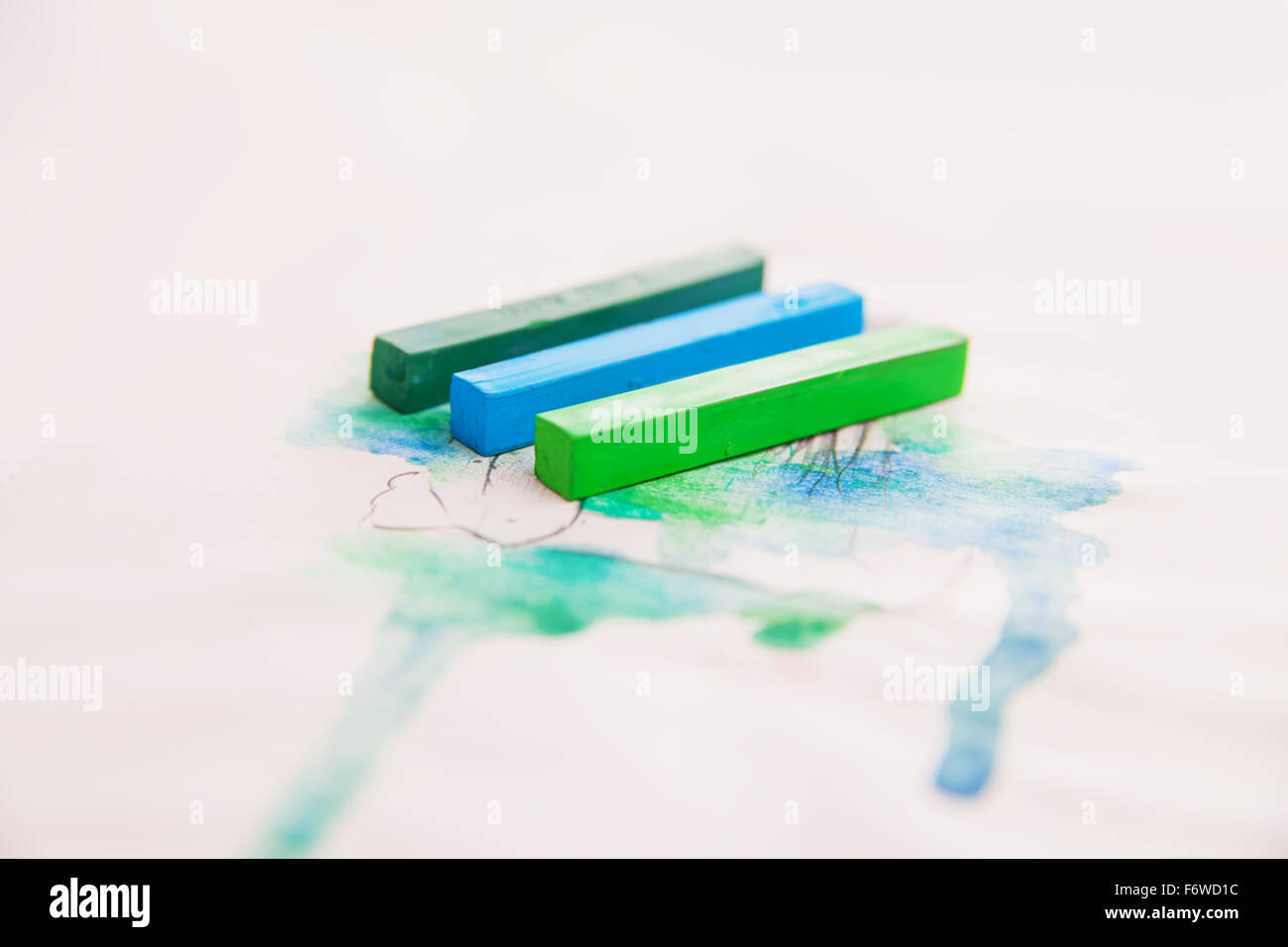 In prossimità delle linee di colore pastello per lo sfondo Foto Stock