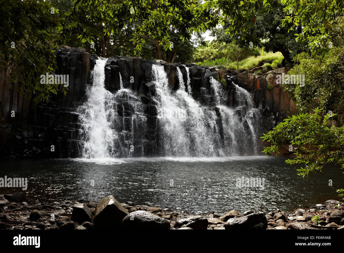 Rochester Falls, Soulliac, Mauritius Foto Stock