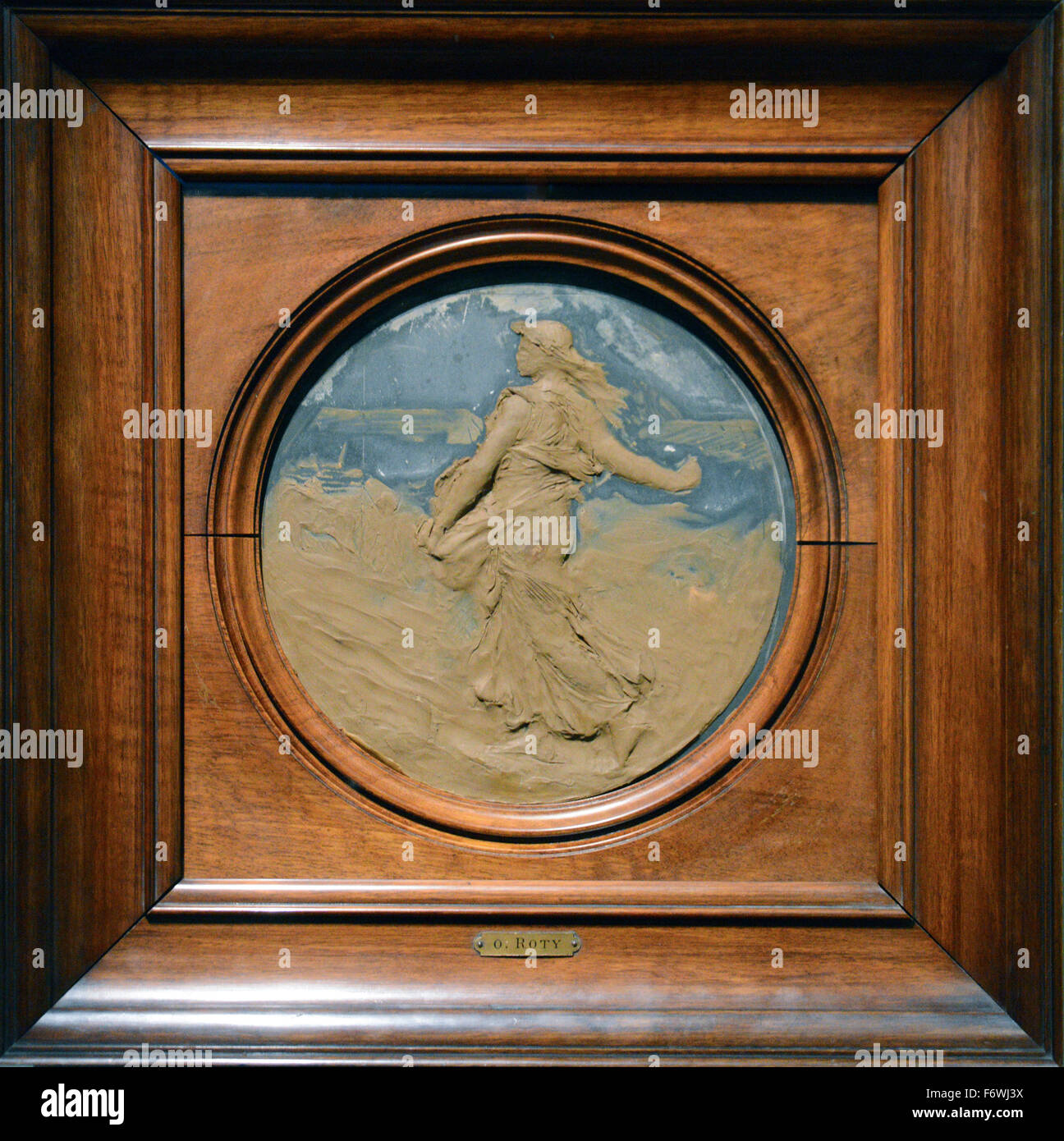 Oscar Roty - La Semeuse - 1896 Foto Stock