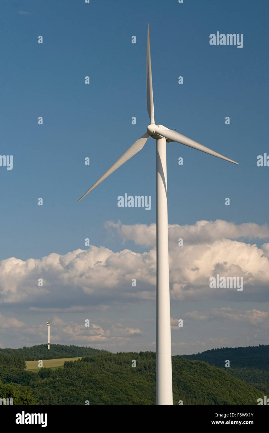 turbina di vento Foto Stock