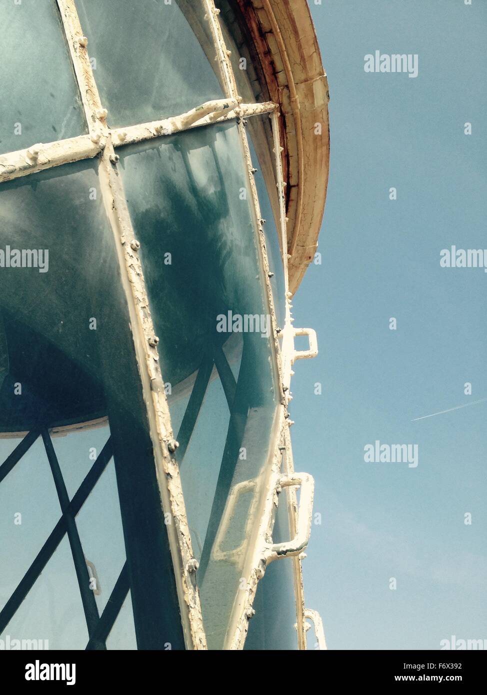 Light house di Dungeness, Romney Marsh, che non è più in uso Foto Stock