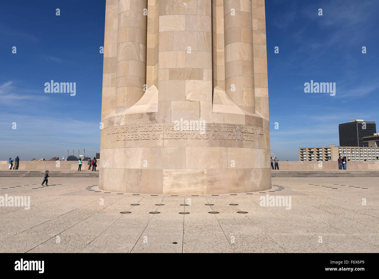 KANSAS CITY, MO - 10 ottobre: Liberty Memorial a Kansas City, Missouri per onorare i soldati morti nella guerra mondiale I Foto Stock