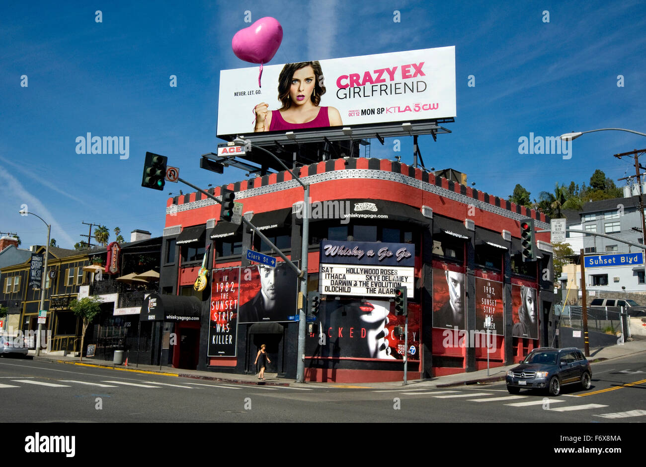 Il Whisky A Go Go sul Sunset Strip di Los Angeles Foto Stock