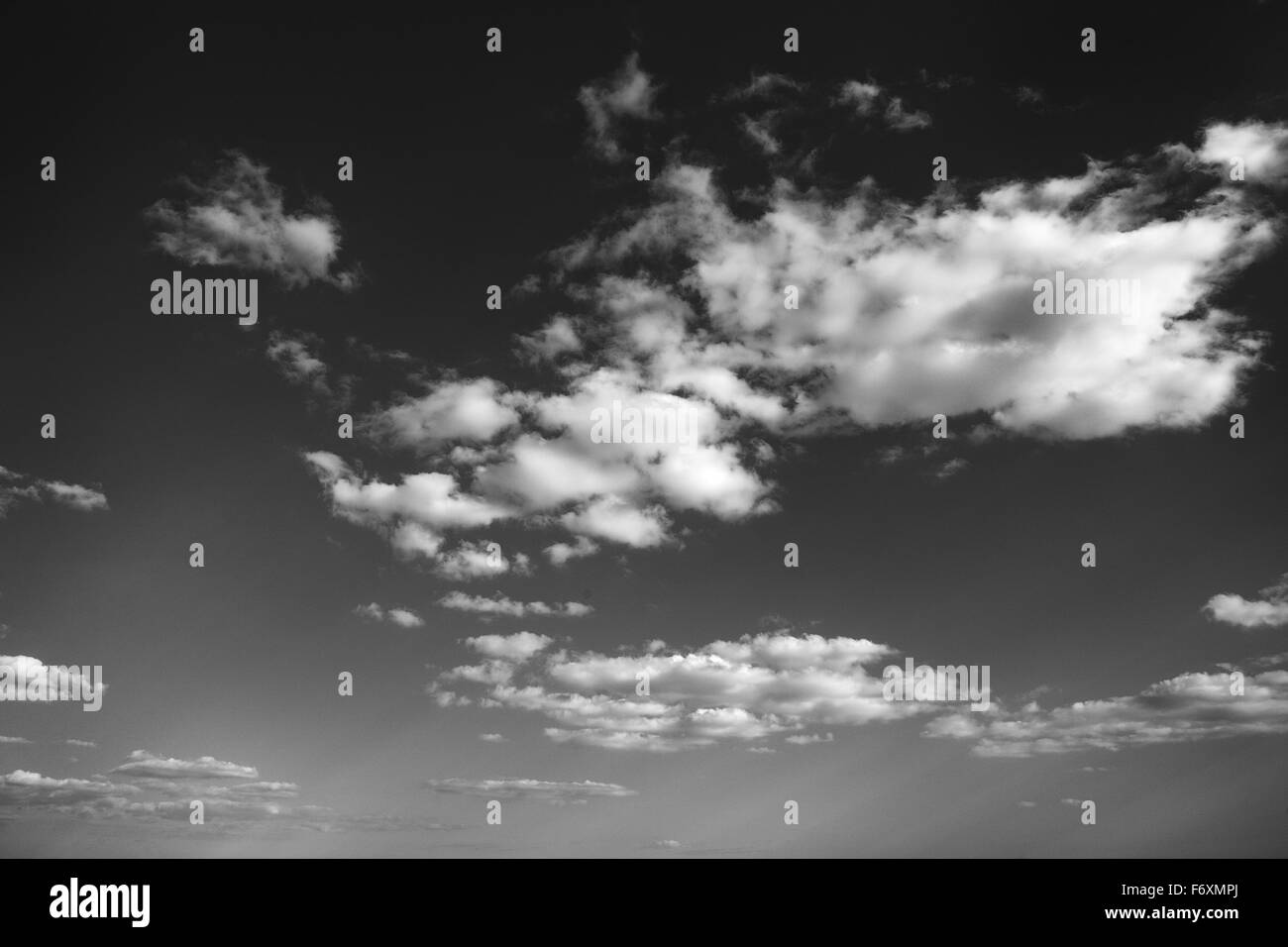 Cielo nuvoloso immagine di sfondo Foto Stock