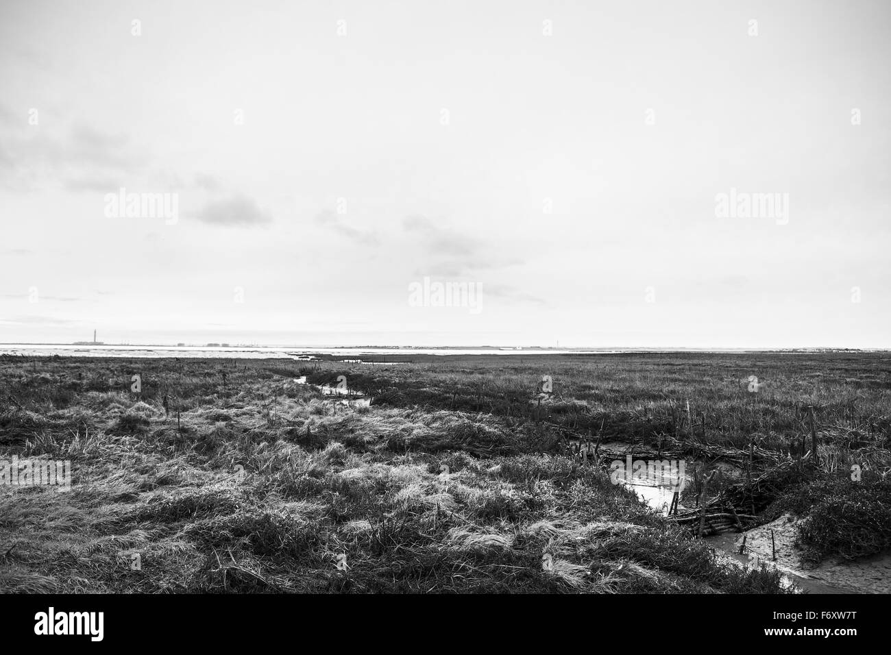 Scatti presi intorno a due Tree Island Foto Stock