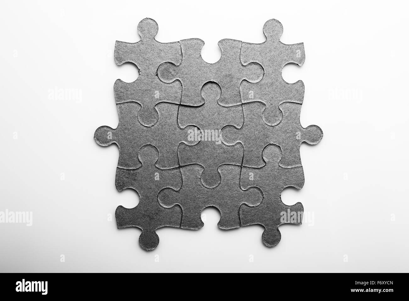 Piano scheda scheda puzzle Foto Stock