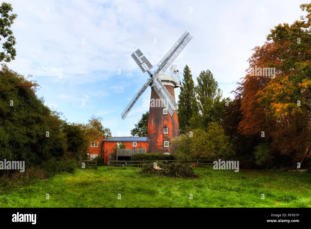 Buttrum's Mill, Woodbridge, Suffolk, Inghilterra, Regno Unito Foto Stock