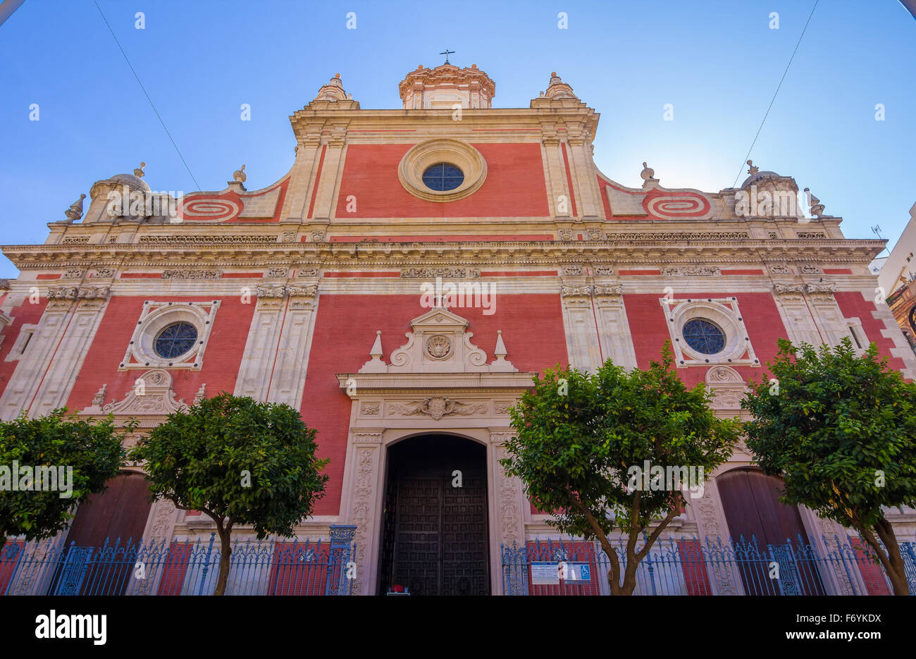 Chiesa del Salvatore a Siviglia, Spagna Foto Stock