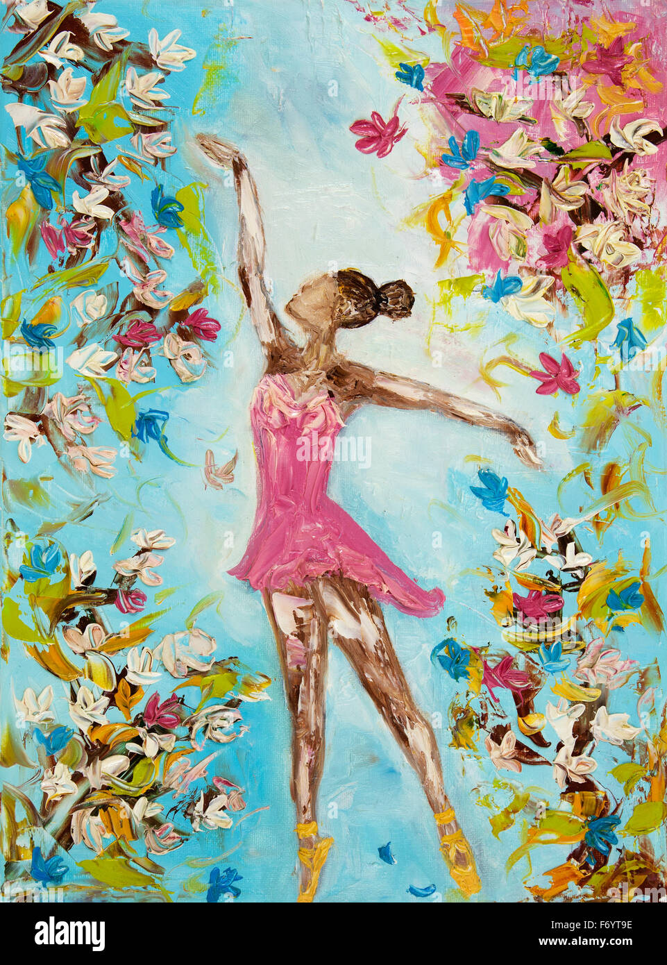 Painting ballerina immagini e fotografie stock ad alta risoluzione - Alamy