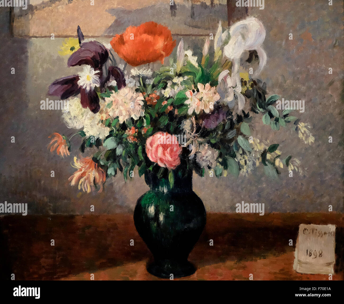 Bouquet di fiori - Camille Pissarro - 1898 Foto Stock