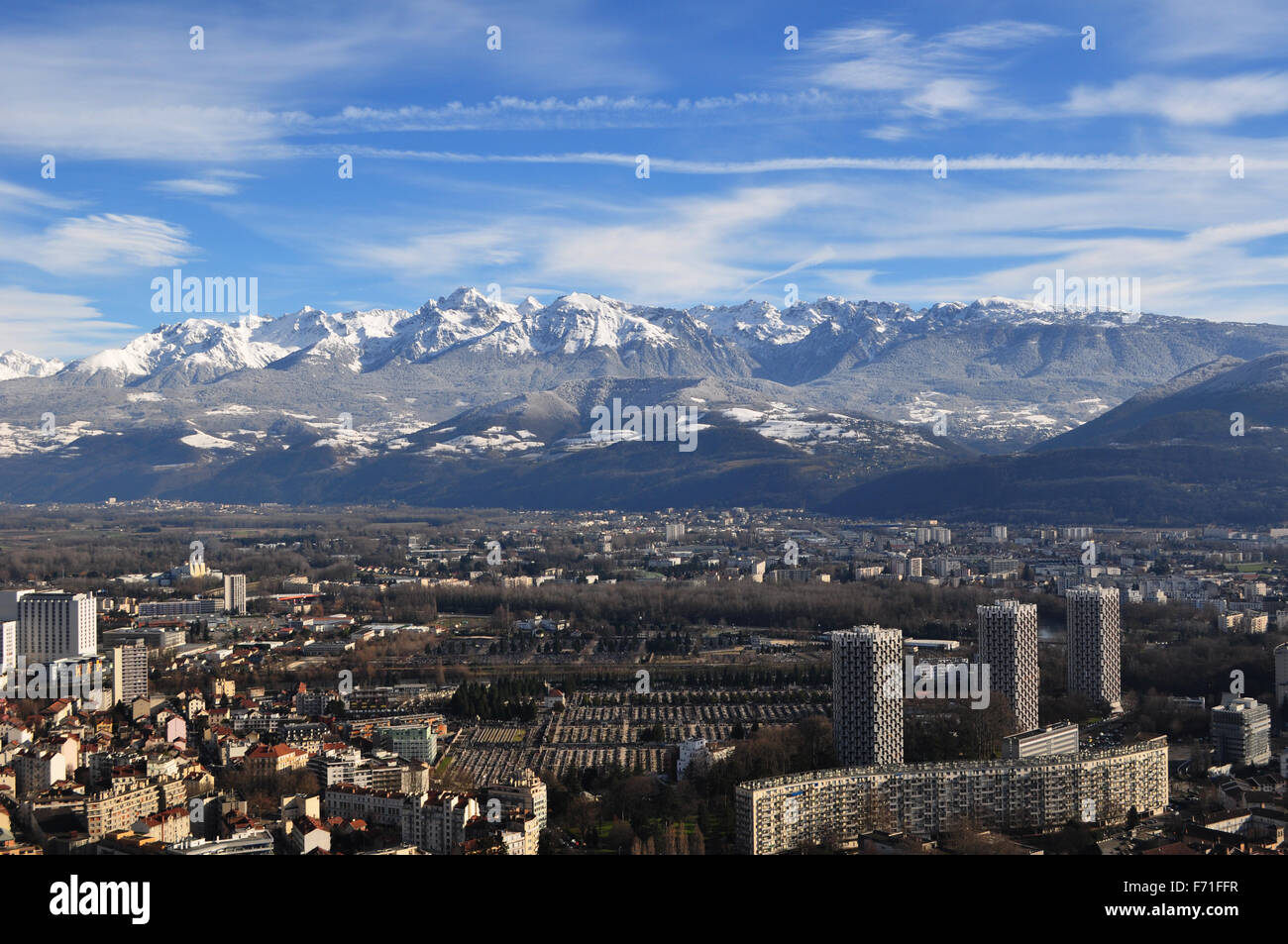 Grenoble Foto Stock