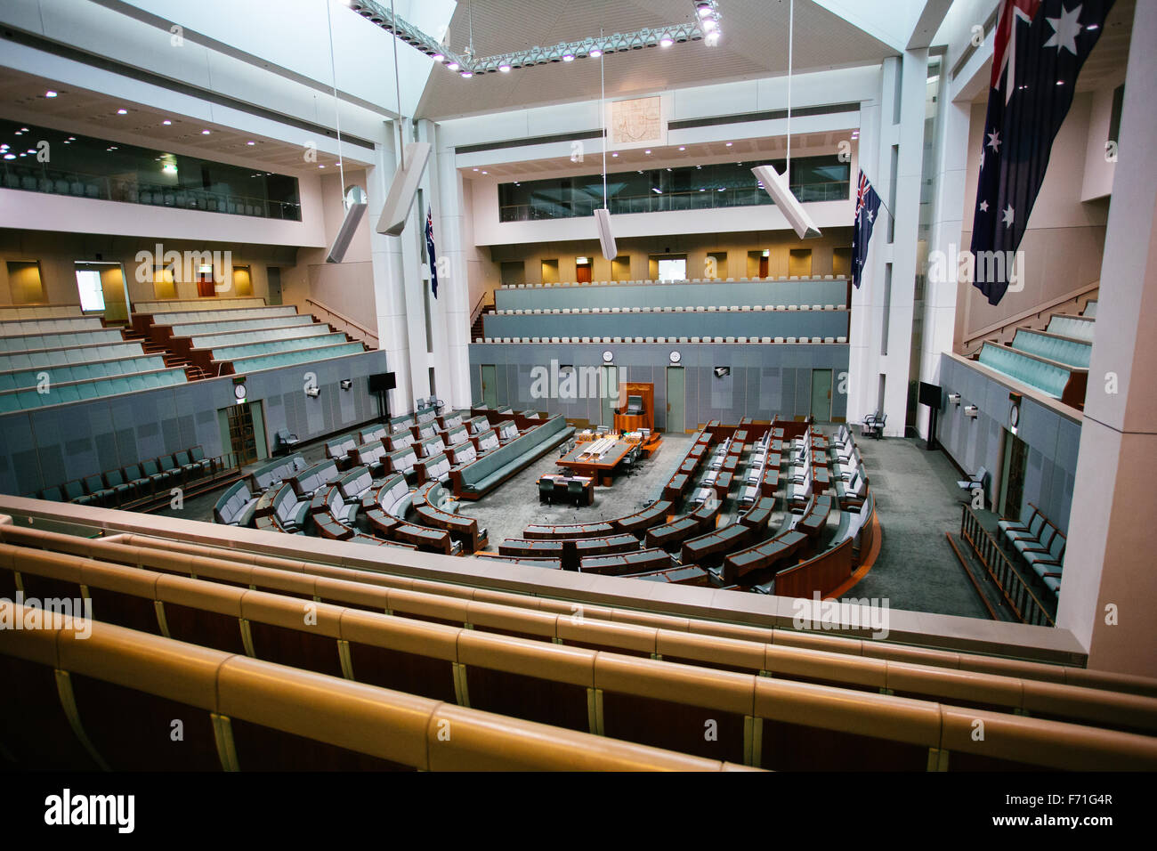 All'interno di Canberra casa del parlamento senato Foto Stock