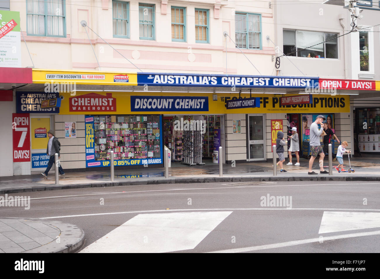 Farmacia di sconto Australia Foto Stock