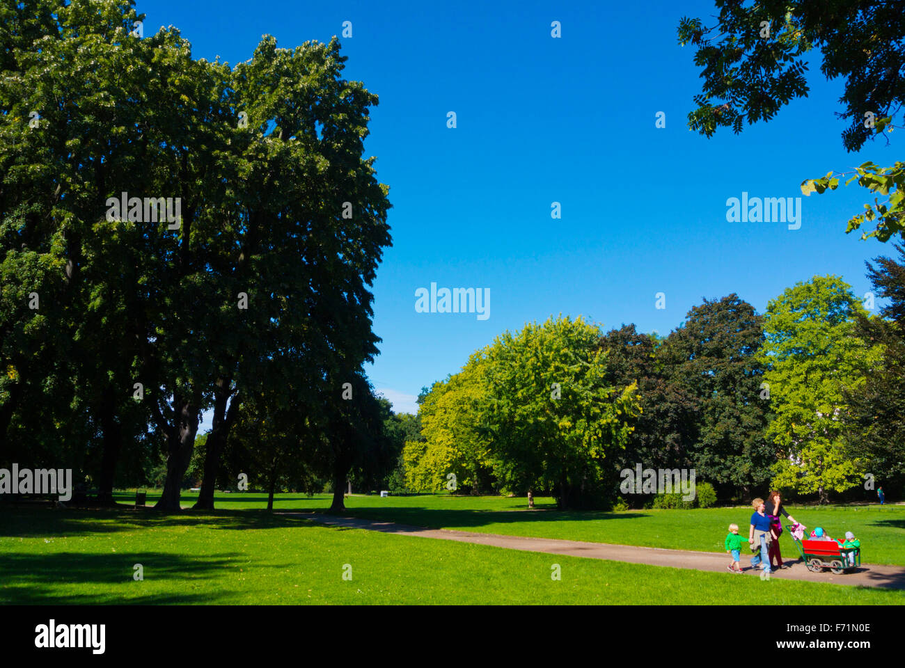 Johannapark, Lipsia, Sassonia, Germania Foto Stock