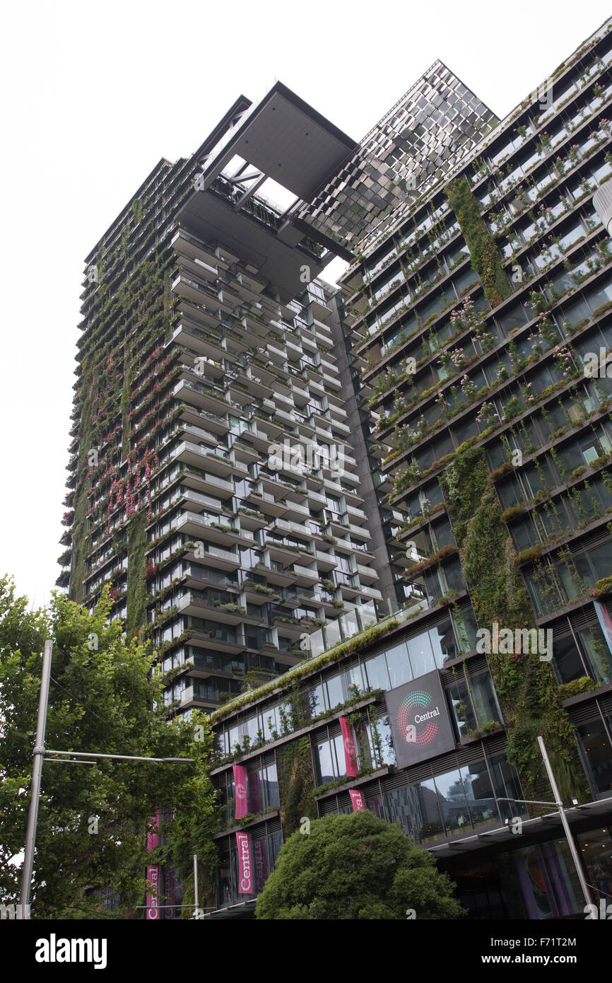 Central park design di Sydney Foto Stock