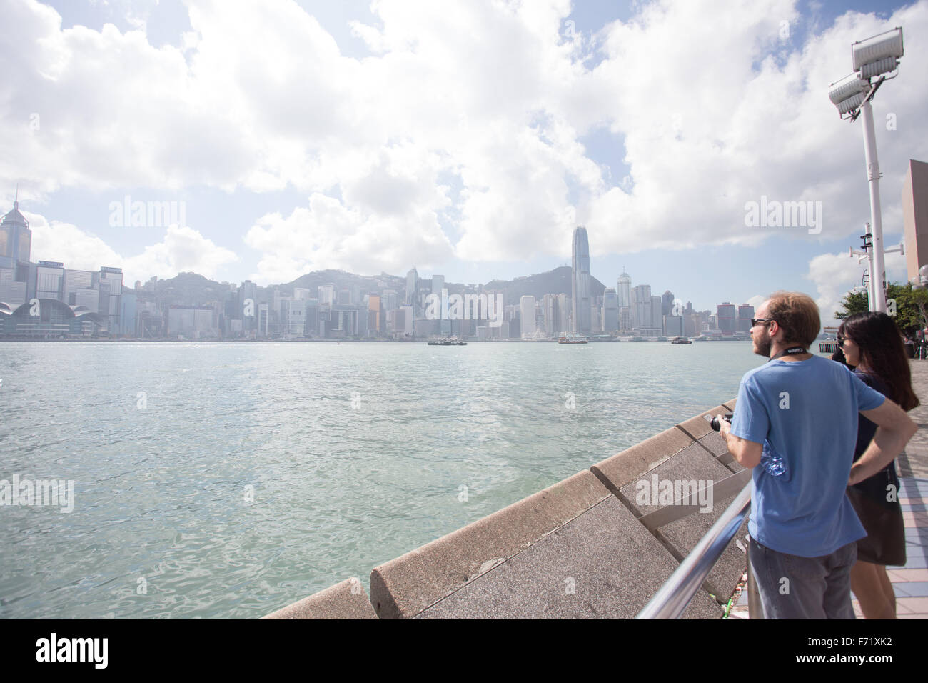 L'uomo bianco di hong kong Foto Stock